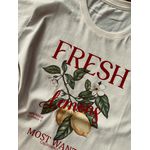 Camiseta T-shirt 100% Algodão Fresh - Off