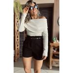 Short alfaiataria Balbinos - Preto