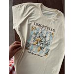 Camiseta T-shirt 100% Algodão Limoncello - Amarelo Manteiga