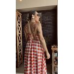 Vestido longo Paraty - Vermelho
