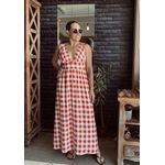 Vestido longo Paraty - Vermelho
