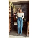 Calça Jeans Wide Leg - Estiva