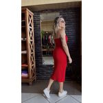 Vestido Bertioga - Vermelho