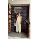 Vestido Dualité - Amarelo/Bege