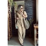 Conjunto em linho Angelina - Doce de Leite