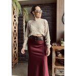Blusa tricô mousse Caiana - Champagne
