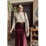 Blusa tricô mousse Caiana - Champagne