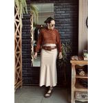 Blusa tricô mousse Caiana - Terracota