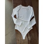 Body manga longa Estiva - Off White