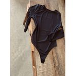 Body manga longa Estiva - Preto