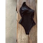 Body nó torcido Carolina - Preto
