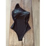Body nó torcido Carolina - Preto