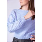 Blusa Cropped colmeia