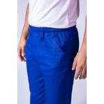 Calça De Brim Plus Size - Azul Royal