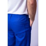 Calça De Brim Plus Size - Azul Royal