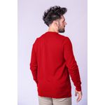 Suéter Masculino 2 Cabos - Vermelho