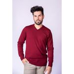 Suéter Masculino 2 Cabos Plus size - Bordô