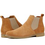 Bota Chelsea Masculina em Couro Legítimo Caramelo Linha Urban Kapell 