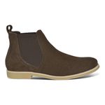 Bota Chelsea Masculina em Couro Legítimo Café Linha Urban Kapell 