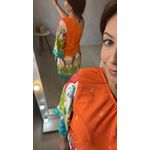 VESTIDO CURTO - NULA MANGA TANGERINA