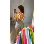 SHORT VICK - CINZA