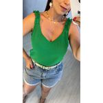 BLUSA FRUFRU VERDE