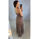 VESTIDO LETICIA - MARROM