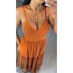 VESTIDO LETICIA - CARAMELO