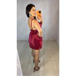 VESTIDO ONÇA ROSA CURTO