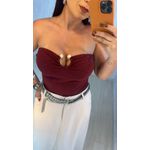 BLUSA TOMARA QUE CAIA MARSALA