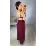 VESTIDO LORENA - MARSALA