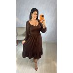 VESTIDO SILVI - MARROM
