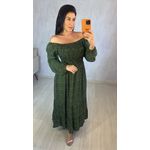 VESTIDO STELLA - VERDE MILITAR
