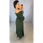 VESTIDO STELLA - VERDE MILITAR