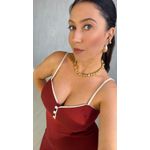 VESTIDO LAVINIA MARSALA