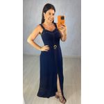 VESTIDO LONGO MARRANT AZUL MARINHO