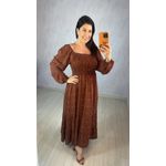 VESTIDO STELLA - MARROM