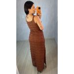 CONJUNTO TRICOT ANTIALERGICO MARROM
