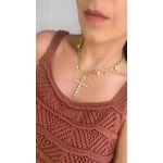 CONJUNTO TRICOT ANTIALERGICO MARROM