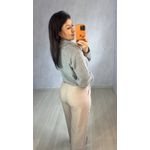 BLUSA TRICOT CINZA ANTIALERGICO