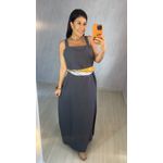 VESTIDO LOLITA CINZA