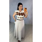 CROPPED TRICOT ONDAS OFF 