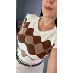 CROPPED TRICOT ONDAS OFF 
