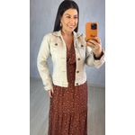 JAQUETA JEANS CAQUI