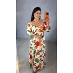 VESTIDO VIRGINIA - OFF ESTAMPADO