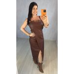 VESTIDO MIDI COURINO CAFE