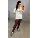 TSHIRT 100% ALGODÃO CHOCOLATE