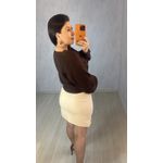 BLUSA HELENA MARROM
