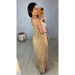 VESTIDO GABI FLORAL AMARELO MANTEIGA
