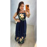 VESTIDO GABI AZUL MARINHO